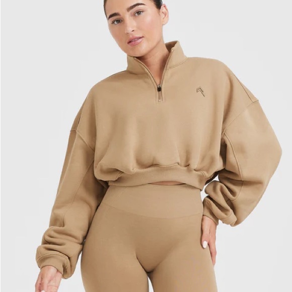 Oner Active Sweaters - Oner Active Tan Women's Sweater